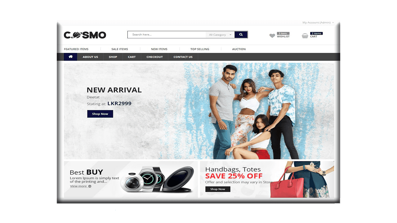 Woo-Commerce Site